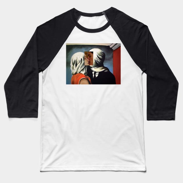 Anne Lister & Ann Walker + Magritte Baseball T-Shirt by CriSan